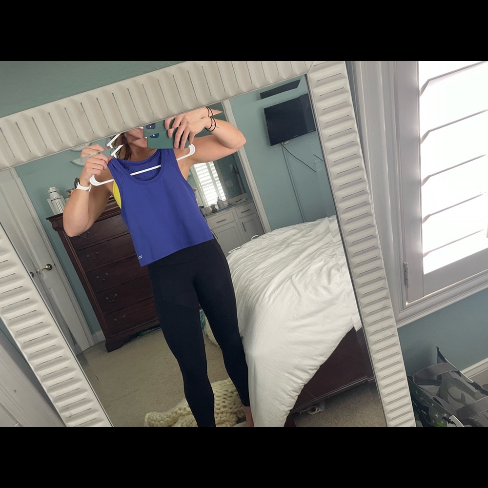 DSG Purple Workout Crop Top